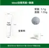 Tubo flexível de 15ml 30ml com serigrafia, tubo para creme para as mãos, frasco de cola, frasco recarregável, material de embalagem em tubo flexível para produto de skincare de 75ml
