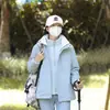 Chaqueta Exterior para Hombre Enbu Otoño/Invierno Chaqueta Cortavientos Tres en Uno para Hombres y Mujeres Traje de Montañismo Conjunto de Dos Piezas para Hombre