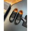 Popular Transfronteiriço 2024 Novo Sapatos Casuais Versáteis Masculinos Clássicos Couro Genuíno Esportivo Britânico Clássico Sapatos Masculinos de Grande Nome