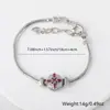 Pulseira de Cobre Banhado Exquisita Simples Versátil Popular em Vendas Transfronteiriças Pulseira de Prata da Moda Personalizada Pulseira Feminina com Zircônia
