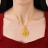 Colar Bússola de Cabacinha Esmaltada para Mulheres, Novo Estilo Chinês com Design de Strass, Temperamento Retrô Escovado, Corrente de Suéter Levemente Luxuosa com Corda Trançada