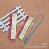 Banda elástica redonda de alta elasticidad, banda de goma para bricolaje, cuerda elástica, venta al por mayor, varios usos, clip elástico, venta al por mayor