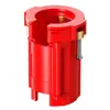 Tuerca anti-aflojamiento para grifo, tuerca anti-aflojamiento tipo abierta, sujetador, pieza de fijación para instalación de grifo de lavabo y fregadero de cocina