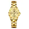 Reloj Diamond para Mujer con Doble Calendario Reloj de Regalo para Comercio Exterior Correa Sólida Resistente al Agua Luminoso Moda Mujer