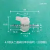 Conector de Válvula de Dos Vías Luer de Material de PC, Válvula Pequeña de Dos Vías, Válvula de Dos Vías Macho y Hembra, Conector de Tubo de Conexión Directa para Manguera de Plástico