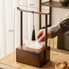 Caixa de Lenços Estilo Chinês para Uso Doméstico na Sala de Estar, Sala de Chá com Inspiração Zen Antiga, Mesa de Estudo, Caixa Criativa de Alta Qualidade para Armazenamento de Lenços