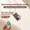 Cámara Mini de Pulgar de Alta Definición Transfronteriza Cámara Mini CCD Retro Portátil Pequeña Cámara Cámara para Niños