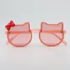 Gafas de Sol para Niñas, Protección UV, Lindo Gato con Lazo, Gafas para Niñas Pequeñas, Gafas de Bebé Súper Lindas