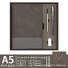 Conjunto de Caixa de Presente com Caderno A5 para Venda por Atacado, Caderno de Escritório de Alta Qualidade, Caixa de Presente Souvenir, Pode Ser Personalizado com Logotipo