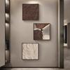 Pintura de parede de luxo pintura pendurada decorativa para sala de estar pintura tridimensional simples preto e branco decoração de sala de estar atacado