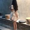 Doce Menina Quente Vestido Branco Feminino Verão Estilo Pura Luxúria Vestido Princesa Fugitiva Francesa Manga Bufante na Cintura Saia Bufante