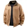 Talla Europea 2025 Primavera y Otoño Nueva Ropa de Trabajo Chaqueta Holgada Chaqueta para Hombres y Mujeres Mismo Estilo Chaqueta con Solapa Ropa Exterior Holgada Americana