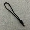 Corda redonda de poliéster 5.0, cordão estampado tecido à mão para bonecas e brinquedos, cordão para crachá acrílico grande, DIY