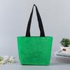 Bolsa de Compras Tejida Portátil, Bolsa Tote Laminada para Ropa, Bolsa Tejida de Plástico Promocional, Bolsa de Almacenamiento, Gran Capacidad