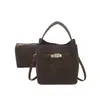 Bolso Cubo Retro de Mano Estilo Perezoso 2026 Nuevo Invierno Gamuza Moda para Viajar Bolso de Hombro Cruzado Bolsos