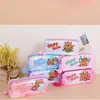 Nueva Bolsa de Lápices Creativa para Niños, Linda Bolsa de Papelería para Estudiantes de Primaria, Bolsa de Almacenamiento de Papelería Divertida de Gran Capacidad, Lote de Bolsas de Lápices