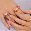 Anillo de alta joyería para mujer con zircón ovalado, estilo INS, europeo y americano, transfronterizo, boda, moda, diseño versátil, joyería