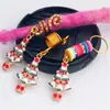 Joyería DIY Aleación Gota de Aceite Árbol de Navidad Colgante Colgante Peluca Rastas Tocado Niñas Horquilla Trenzada