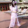 Oferta Especial Nuevo Cárdigan Largo Sexy de Encaje para Vacaciones en la Playa junto al Mar Blusa Traje de Baño Bikini Estampado Diosa