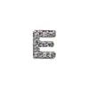 Aretes Brillantes de Letras Estilo Coreano para Mujer, Modernos, Elegantes, Versátiles, Pequeños, Exquisitos y Elegantes, Tendencia de Aretes Nicho