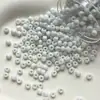 Série de Cores Macaron 4mm Contas de Vidro Pintadas para Pulseira Colar Brincos DIY Contas Soltas Acessórios Essenciais para Joias