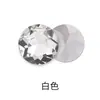 Vidro de Cristal com Formato Especial Modelo Completo Branco Fundo Pontiagudo Vidro Diamante DIY Bolsas de Manicure Roupas Adesivos de Diamante Acessórios Decorativos