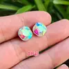 [1440 Piezas] Taladro de cristal con punta cuadrada gruesa inferior de forma especial diamantes de imitación pendientes taladro de uñas palo de taladro DIY material de taladro