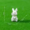 Nuevas figuras de paisaje en miniatura, con 12 diseños diferentes de animales pequeños. Estas adorables figuritas de animales de dibujos animados están hechas de resina y son perfectas para paisajes en miniatura.