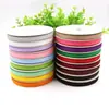 Fita Costurada Colorida Criptografada em Estoque para Embalagem de Caixas de Presente para Flores, Acessórios de Fita para Acessórios de Cabelo e Roupas, Acessórios de Laço e Fita de Tecido