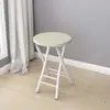 Cadeira dobrável, cadeira de jantar para casa, cadeira simples, cadeira de lazer com encosto, banqueta de dormitório, cadeira de varanda, banqueta redonda portátil para adultos