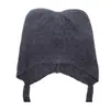 Chapéu de Lã para Outono e Inverno, Chapéu de Tricô Super Fofo Estilo Gato com Tiras, Versátil, Quente, Chapéu Protetor de Orelhas, Atacado Personalizado