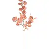 Envio Direto da Fábrica de Adereços de Fotografia de Folhas de Eucalipto de Três Ramos Premium Transfronteiriços, Cenário de Jardim, Flores Artificiais Decorativas para Casamento
