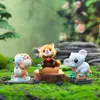 Figuras Lindas de Mascotas Nuevas, Cajas Sorpresa de Animales del Zoo Novedosas, Adornos Creativos de Resina para Escritorio, Regalos del Día Nacional al por Mayor