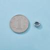 Plata de ley S925 broche antiguo espaciador texto juego tótem espaciador colmillos broche DIY estrella luna semilla de pasión accesorios