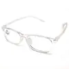 Armação de Óculos Transparente 9868Tr90 Anti Luz Azul Companheiro de Aula Online Lentes Universais Masculinas e Femininas Armação Preta Proteção para os Olhos