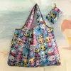 Bolso Estilo Pintura al Óleo de Van Gogh, Capacidad Extra Grande, Bolsa de Compras Plegable, Bolsa de Dibujos Animados Ecológica para Supermercado, Bolsa para la Compra, Bolsa de Almacenamiento