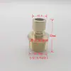 Molde tamanho grande extensão conexão de cobre tipo aberto N9 controlador de temperatura de molde rosca americana conector rápido cabeça macho água