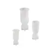 Resina de Papoula Retrato Simples Geométrico 3D Figura de Personagem para Velas DIY Aromaterapia Gesso Silicone Molde