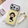Adecuado para iPhone 17 Promax Funda de Teléfono de Dibujos Animados Vestido Negro de Lunares Bebé Llorando Manzana 16/15 Funda IMD 13