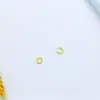 1,2 * 8mm anel aberto de cor pintada anel de conexão chaveiro anel de conexão de ferro material de anel para pendurar diy feito à mão