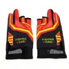Guantes de pesca de tres dedos, guantes de señuelo para ciclismo, guantes para deportes al aire libre, guantes transpirables de medio dedo, accesorios para equipo de pesca