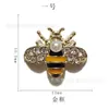 Joias de Liga de Zinco para Nail Art de Abelha Transfronteiriças Estilo Punk Retro Pequena Abelha Diamante Pérola Inseto Decoração de Unha