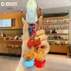 Auténtico Conejo Miffy Nuevos Pegatinas Magnéticas y Llaveros de Pareja Colgantes de Peluche Aterciopelado para Mochila