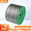 Cable de Acero Inoxidable 304 Cuerda de un Solo Hilo 1*7 Cable de 1.2/1.5 para Estructura de Techo Estructura de Acero