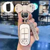 Adecuado para fundas de llave de Jeep: Renegade, Compass, Grand Cherokee, Commander, hebilla de carcasa de alta gama para mujer