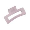 Pinza Cuadrada de Color Caramelo para Primavera y Verano, Simple, Combinable con Todo, para Recoger el Cabello en la Parte Posterior de la Cabeza, Clip para el Cabello Tipo Disco, Horquilla, Accesorios para el Cabello, Pinza de Tiburón