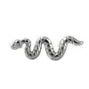 Pendientes de titanio F136 con textura de serpiente Jiangtai, los más vendidos transfronterizos, joyería para piercing con cuerpo de aleación de titanio G23, tachuelas para el cartílago de la oreja