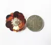 Pegatinas de Flor de Lentejuelas Decorativas para Tela, Accesorios de Cuentas, Bolsos, Zapatos y Sombreros, Cuentas Sueltas, Parches para Ropa, Calcomanías, Hecho a Mano para DIY