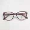 Armazones para Lentes de Prescripción Artísticos Dorados de Plástico con Marco Grueso Estilo Ojo de Gato Retro Tr para Hombre y Mujer al por Mayor, Adecuados para un Aspecto Natural, Armazones Altamente Personalizables