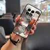 Adequado para Capa de Celular Oneplus, Nova Pulseira à Prova de Poeira, Resfriamento, Capa Macia com Pintura Estilo Chinês, Suporte com Textura Líquida Personalizada